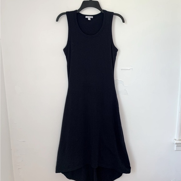 James Perse Blouson Back High Low Tank Dress 2 - Picture 2 of 11